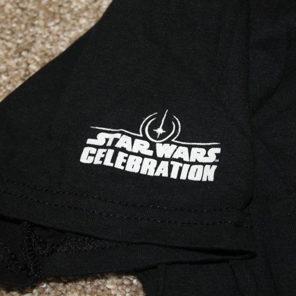 Disney Star Wars Celebration Black Clan of Two Tee T Shirt Mens Size M Medium - Picture 5 of 6